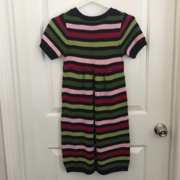 Gymboree striped knit sweater dress size 10 - Picture 3 of 4